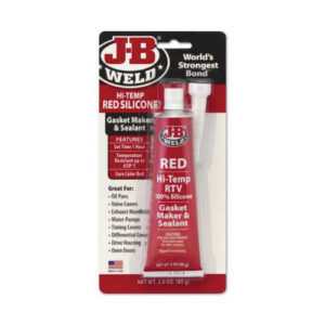 JB Weld Hi-Temp Red Silicone Gasket Maker - 3 oz