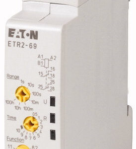 Eaton Timer Relay (0.05s-100h; 24-240V AC/DC Supply Voltage)