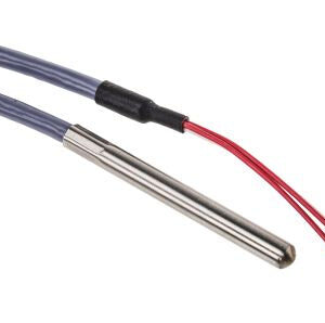RS PRO 3 wire PT100 Sensor, -20°C min +100°C max