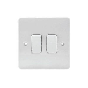 MK Switch 2 Gang single pole 2 Way