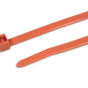 Cable tie inside serrated, 150x3.5mm, ?1.5-35.0mm, orange, 100pcs.
