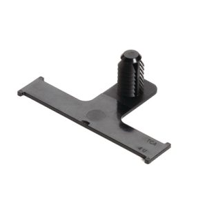 Bundling clip for hole (round), L=60.0mm, SO=25.3mm, black, 5000pcs.