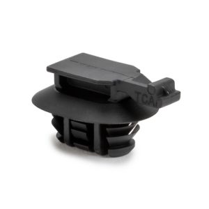 Connector clip, black, 2500pcs.