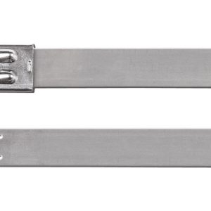 Stainless steel cable tie, ball bearing lock, 838x16.0mm, ?25-120mm, metal, 50pcs.