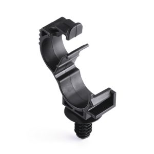 Cable clip for hole (round), T=0.6 - 8.25mm, ⌀6.1 - 6.6 mm (hexagonal)/6.1 - 7.0 mm, Dmin=10.0mm, Dmax=14.0mm, nom⌀=10.0 - 14.0 mm