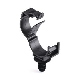 Cable clip for hole (round), T=0.6 - 8.25mm, ⌀6.1 - 6.6 mm (hexagonal)/6.1 - 7.0 mm, Dmin=15.0mm, Dmax=19.0mm