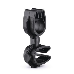 Cable clip with pipe/tube holder, Dmin=9.5mm, Dmax=11.5mm, nom⌀=10.0 mm, nom⌀2=10.0 mm