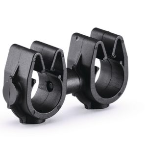 Cable clip with pipe/tube holder, Dmin=9.5mm, Dmax=11.5mm, nom⌀=10.0 mm, nom⌀2=10.0 mm