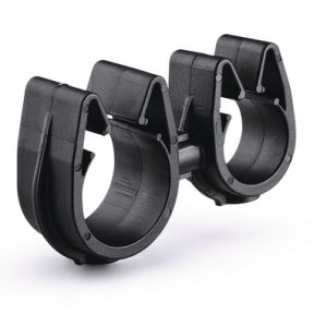 Cable clip with pipe/tube holder, Dmin=10.5mm, Dmax=13.8mm, nom⌀=12.0 mm, nom⌀2=16.0 mm