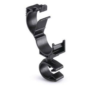 Cable clip with pipe/tube holder, Dmin=13.0mm, Dmax=15.8mm, nom⌀=14.0 mm, nom⌀2=15.0 mm - 19.0 mm