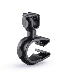 Cable clip with pipe/tube holder, Dmin=14.0mm, Dmax=18.3mm, nom⌀=16.0 mm, nom⌀2=6.0 mm