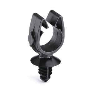 Cable clip for hole (round), T=0.6 - 5.5mm, ⌀6.1 - 6.9 mm/6.35 mm (hexagonal), Dmin=14.0mm, Dmax=18.3mm, nom⌀=16.0 mm