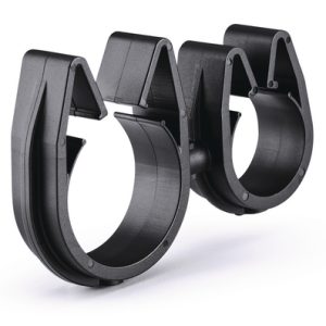 Cable clip with pipe/tube holder, Dmin=20.0mm, Dmax=25.0mm, nom⌀=22.0 mm, nom⌀2=26.0 mm
