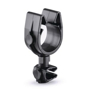Cable clip with pipe/tube holder, Dmin=4.0mm, Dmax=5.5mm, nom?=5.0 mm, nom?2=16.0 mm