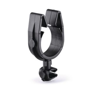 Cable clip with pipe/tube holder, Dmin=4.0mm, Dmax=5.5mm, nom⌀=5.0 mm, nom⌀2=26.0 mm