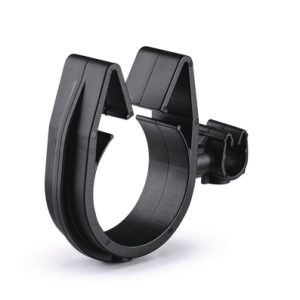 Cable clip with pipe/tube holder, Dmin=4.0mm, Dmax=5.5mm, nom⌀=5.0 mm, nom⌀2=26.0 mm