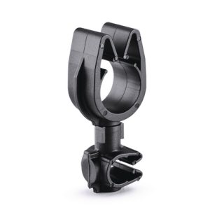 Cable clip with pipe/tube holder, Dmin=5.5mm, Dmax=6.8mm, nom⌀=6.0 mm, nom⌀2=12.0 mm