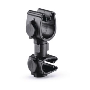 Cable clip with pipe/tube holder, Dmin=5.5mm, Dmax=6.8mm, nom⌀=6.0 mm, nom⌀2=8.0 mm