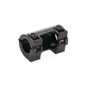 Corrugated tubing, nom?22.4mm, ID=22.4mm, black, 600pcs.