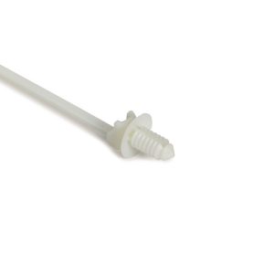 Fixing tie for hole (round), outside serrated, ?1.0-35.0mm, grey, 4000pcs.