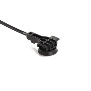 Fixing tie for hole (round), ⌀2-50.0mm, black, 2000pcs.