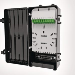 AFN with LC SX APC Adaptors and 3 X 1:8 PLC Splitters