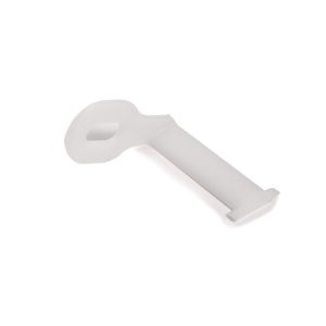 Bundling clip for screw fixation, L=44.8mm, natural, 4000pcs.