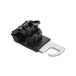 P-clamp short, Dmin=12.7mm, Dmax=19.5mm, ⌀5.6 mm, 180⌀, black, 280pcs.