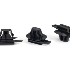 Connector clip for connector/for hole (oval), black, 5000pcs.