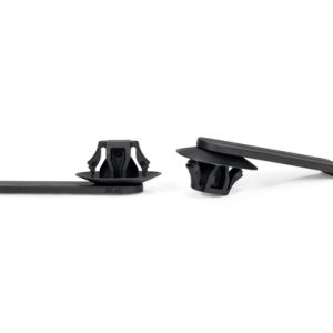 Bundling clip for hole (oval), L=34.5mm, black, 1000pcs.