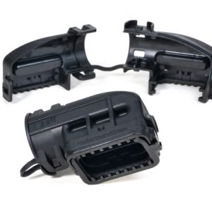 Backshell, 90?, nom?13.0mm, black, 800pcs.
