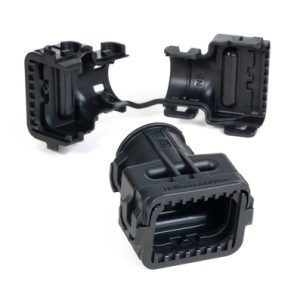 Backshell, 180?, nom?13.0mm, black, 1600pcs.