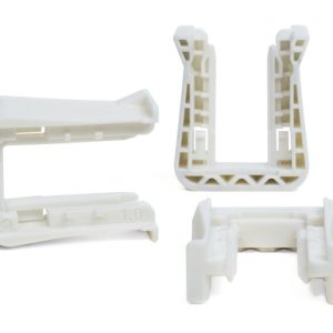 Fixing slider for connectors, T=1.0mm, natural, 1500pcs.
