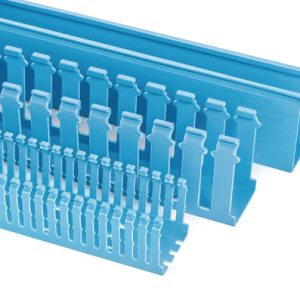 Wiring duct, 25.4x39.9mm, L=1.83m, blue, 36.58m