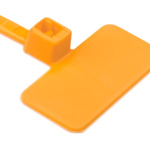 Identification cable tie tamper-evident, 110.0x20.5mm, ⌀1.5-19.0mm, orange, 200pcs.