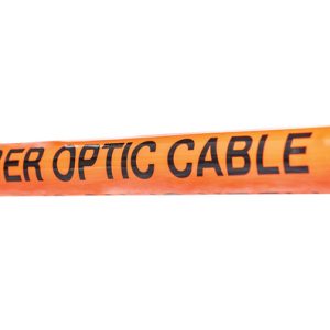 Warning label, pre-printed, W=184.01mm, H=127.00mm, L=71.00mm, orange, pack=25pcs.