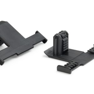 Bundling clip for hole (oval), L=42.0mm, SO=15.0mm, black, 5000pcs.