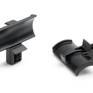 Bundling clip for hole (oval), L=40.2mm, black, 5000pcs.