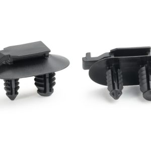 Connector clip for connector/for hole (round), EWCAP-005-11, black, 1500pcs.