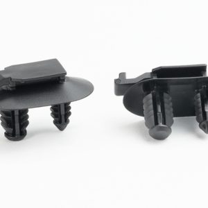Connector clip for connector/for hole (round), EWCAP-005-11, black, 500pcs.