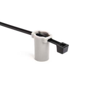 Fixing tie for stud, ⌀1.5-50.0mm, black/grey, 2000pc.
