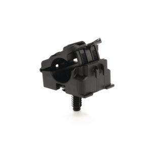 Cable clip, T=0.6 - 9.0mm, ⌀6.5 mm, Dmin=12.70mm, Dmax=19.56mm