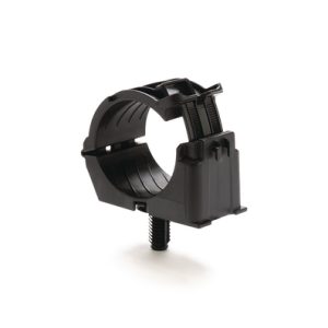 Cable clip, T=0.6 - 12.7mm, ⌀9.0 mm, Dmin=36.01mm, Dmax=50.8mm
