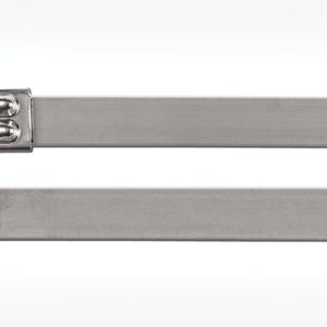 Stainless steel cable tie, ball bearing lock, 838x12.3mm, ?17.0-254mm, metal, 50pcs.