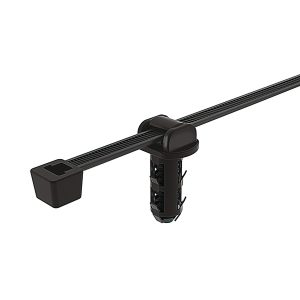 Fixing tie for hole (round), inside serrated, ⌀1-30.0mm, black, 500pcs.