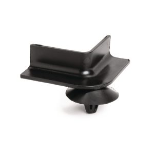 Bundling clip for hole (round), L=50.0mm, black, 4000pcs.