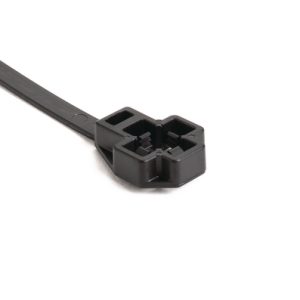 Fixing tie for stud, ⌀3.5-50.0mm, black, 2000