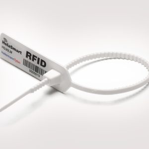 RFID cable tie, durable/outdoor use, 860-960 MHz (UHF), 300.0x20.0mm, ?10.0-58.0mm, white, 100pcs.