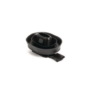Connector clip, black, 4000pcs.