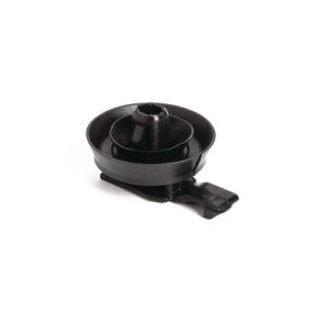 Connector clip, black, 4000pcs.